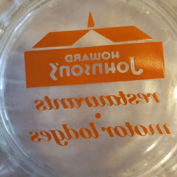 VINTAGE Ashtray Novelty Promo Ashtray Howard Johnsons Motor Lodge and Restaurant - Picture 5 of 12
